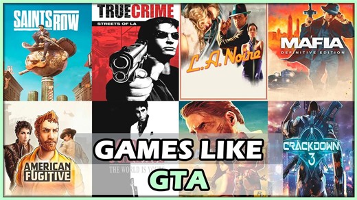 TOP 40 类GTA游戏推荐 附游戏资源
