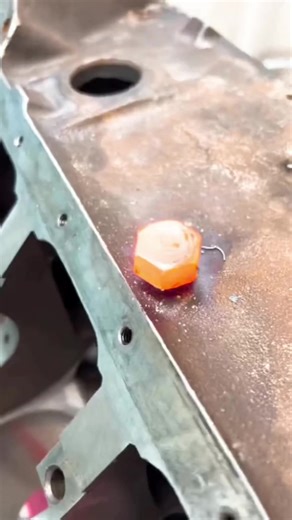 Welding a Nut onto a Seized Bolt