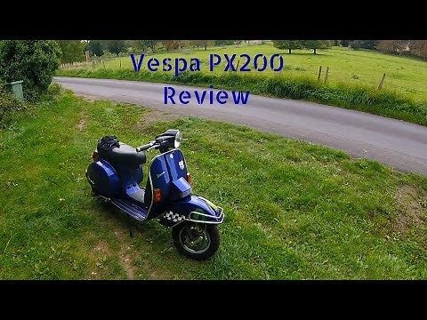 Vespa PX200 ride and impressions