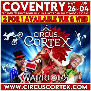 Circus CORTEX at Coventry at Broadstreet Rugby Club on 26th May, 2023