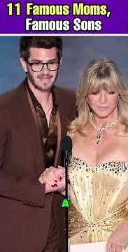 11 Famous Hollywood Mothers and Their Sons — Star Power Runs in the Family 😳🎬