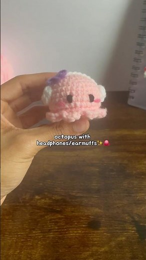 It’s so cute & easy! ✨ | crochet octopus for absolute beginners #crochet #beginner #amigurumi