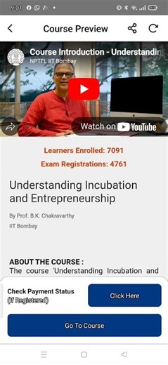 Understanding Incubation and Entrepreneurship Nptel Assignment week-9 answers #nptel #assignment