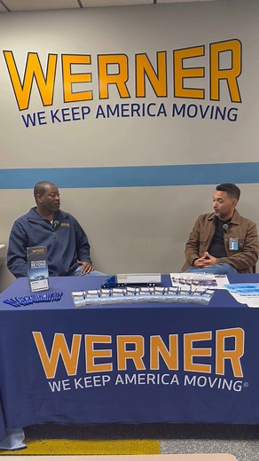 Pedro is excited about team driving and the benefits it offers! At Werner, we make team driving even better with our Team Matching Program — helping drivers find their teammates. Ready to team up? Learn more: https://bit.ly/41joKYE | Drive Werner