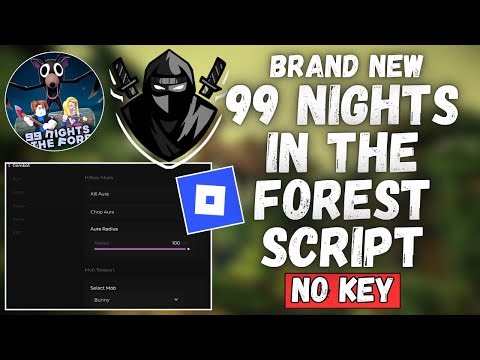 [New & OP] 99 Nights On The Forest *Roblox* Script | (No Key) Using Delta Executor