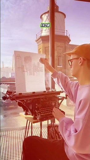 He Draws Amazing Art With a Typewriter