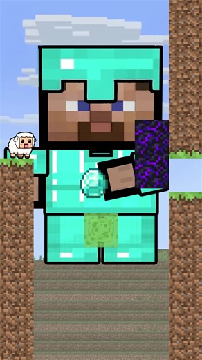 Mathematics vs. Minecraft Animation Short-Pentagon Shape #stem #geometry #minecraft