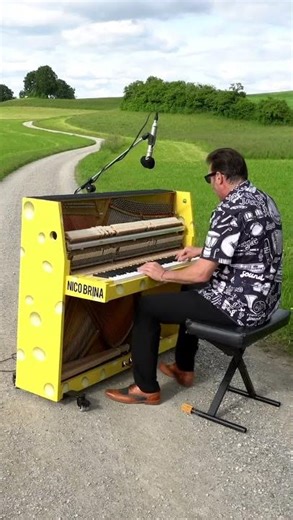 Boogie Woogie Piano in the Middle of Nowhere - Nico Brina / full video on YouTube #boogiewoogiepiano