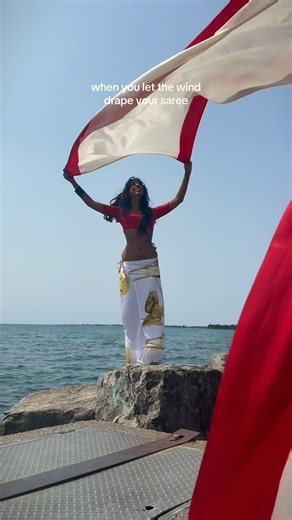 1.7M views · 229 reactions | takeapic of the birds and me 凉 11:11 #drapetherapy Calling all my Bengali girls and Devdas lovers. this one is for you, especially. muah.  杖 how to drape a saree as a beginner saree draping styles saree draping tutorial beach wear how to wear a saree to the beach summer outfits south asian heritage devdas saree drape natasha thasan | Natasha Thasan | Facebook