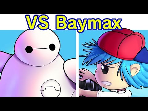 Friday Night Funkin' VS Baymax FULL WEEK + Cutscenes Animation (FNF Mod/Hard) (Big Hero 6/Disney)