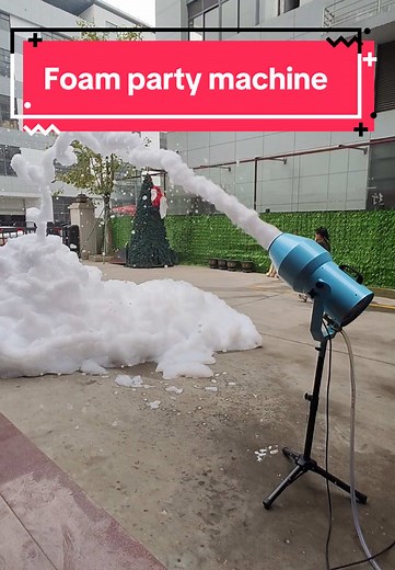 Foam party machine #partygame #party #stage #factory #foamparty #bubblepartynbg #bubbleparty #foampartybali