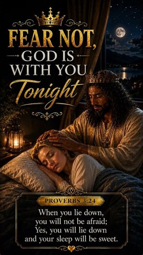 Fear Not – God Gives You Peace Tonight #faith #love #shorts #jesus #bible #god #peace #peacefulsleep