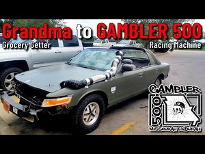 48-Hour LOW BUDGET Off-Road RACE CAR for the GAMBLER 500! Grandma's Mercury Becomes The MERC-CENARY