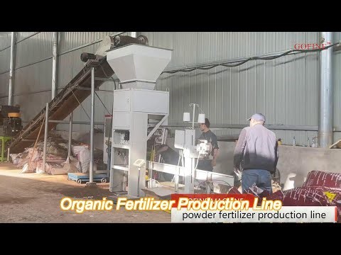 semi automatic organic fertilizer production plant reliable running easy maintenance
