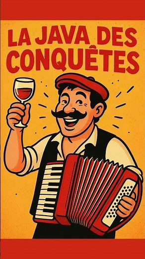 La Java Des Conquêtes #chansonfrançaise #musique #paroles #humour #accordéon