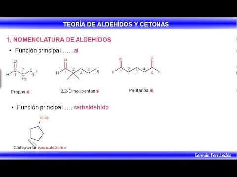 Aldehídos - Reglas de nomenclatura IUPAC