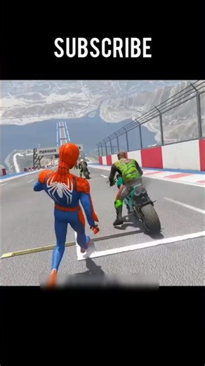 GTA V 5 SPIDER-MAN FUNNY MOMENTS 😂🤣#shorts 315