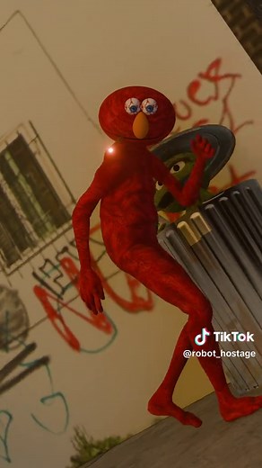 elm0 finna gentrify sesame street #lowpoly #ps1 #psone #elmo | elmo sesame street