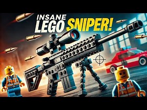 🚨 INSANE LEGO SNIPER RIFLE! 🎯🔥 | Custom-Built & Fully Functional!