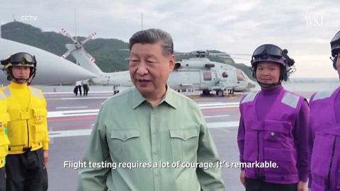 Xi Jinping Commissions China’s Most Advanced Aircraft Carrier