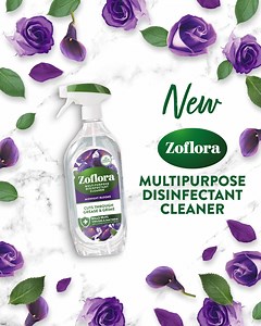 There are so many ways to use our NEW Multipurpose Disinfectant Cleaners 😍 This ready-to-use spray is perfect for high traffic areas and clean ups all around your home and workplace. ✨ Lifts grease and grime ✨ Kills 99.9% of viruses and bacteria ✨ Eliminates odours ✨ Fills spaces with beautiful fragrance for 24 hours Where will you be using it first? 💚 Available at Home Bargains, B&M, and direct from Zoflora.co.uk Do not spray directly onto electrical items. | Zoflora