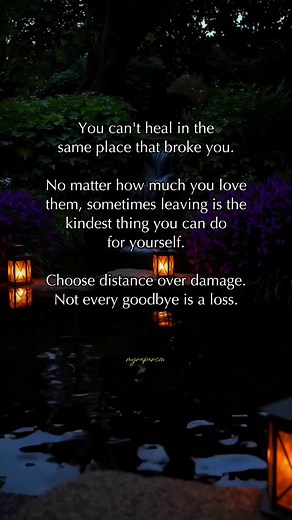 Choose distance over damage🫰 #fbviral #fblifestyle | Myra Parcon