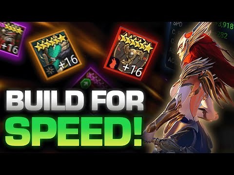 SUPER FAST CHAMPS?! Best Gear And Artifact Combos For MAX SPEED! | Raid Shadow Legends