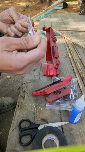 One of the best fletching glues.... Loctite Professional... #archery #arrow #fletching