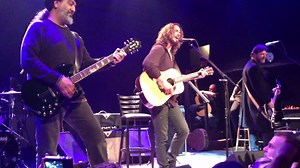 Soundgardenmjoins Chris Cornell at The Bowery Ballroom in NYC to perform "Blow Up the Outside World". Make sure to vote for Soundgarden to be inducted into the Rock & Roll Hall of Fame: goo.gle/RHFanVote | Chris Cornell