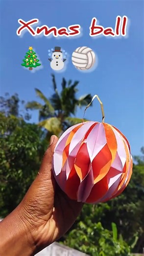 x mas ball making☃️⚾🎄#makingchristmas #christmas #christmas ball
