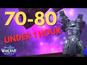 Level 70–80 in Under 1 Hour (WoW Midnight Pre-Patch Alt Leveling Guide)