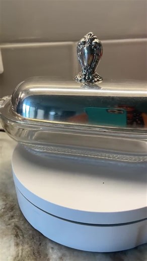 Vintage 1847 WM Rogers Bros IS Silverplated Teardrop Dome and Glass Base Butter Dish Antique 7" - Etsy