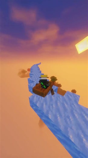 Ice Boat drifting ...") #minecraft #iceboatracing #undertale #relaxing #satisfying #gaming