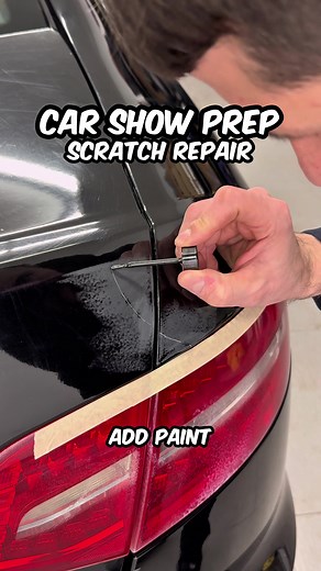 Transforming a Scratched Car into a Showpiece