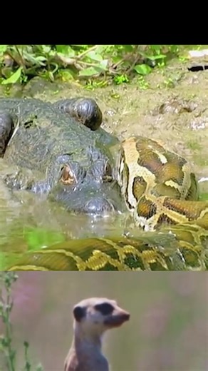 crocodile vs python#wild #wildanimals #wildanimalworld #crocodile # python | Karadeniz Kültür