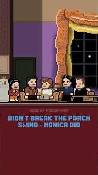 friends Thanksgiving argument scene (animation) #friends #funny #animation