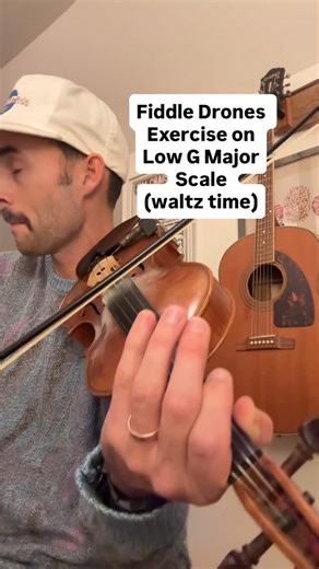 The Tune Room - Celtic Fiddle Learning Online on Instagram: "Little exercise to incorporate into your practice routine! Keep the ol bow on G and D strings at all times (if possible) 🤘🏼🙌🏼 #fiddlelessons #celticfiddle #learnfiddle"
