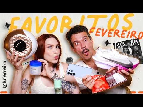 FAVORITOS que Dominaram FEVEREIRO: Skincare Coreano, Tênis, Gadgets e achados | Lu Ferreira