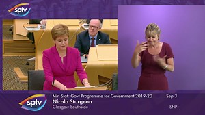 1.7K views · 26 reactions | Earlier today, First Minister Nicola Sturgeon MSP set out the Scottish Government's programme for Government for the coming year. The statement is available to watch with BSL interpreting below. | The Scottish Parliament | Facebook