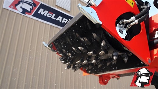 McLaren Industries | McLaren’s Skid Steer Cold Planer. It is a powerful and durable attachment to complete a wide variety of projects including road repair,... | Instagram