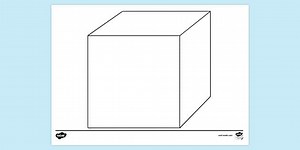 Cube Colouring Sheet
