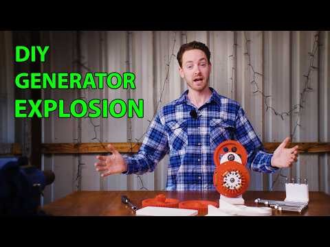 DIY Generator - Improvements and Catastrophic FAILURE