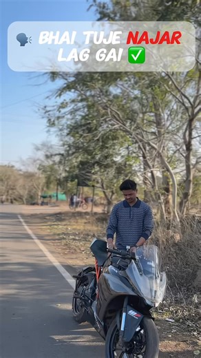 Rozzy ❤️ on Instagram: "Nazar lag gai ✅❤️ #ktm #igreach #instadaily #reels #reelitfeelit"