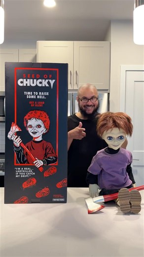 What’s better than one Glen? TWO!! #chucky #horror #movie #halloween #horrormovies #movies