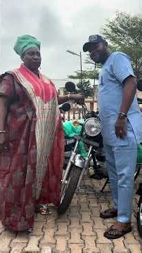 Iyabo Obasanjo distributes motorcyles