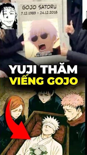 Tang Lễ của Gojo được tổ chức trong JJK | Jujutsu Kaisen #anime #shorts