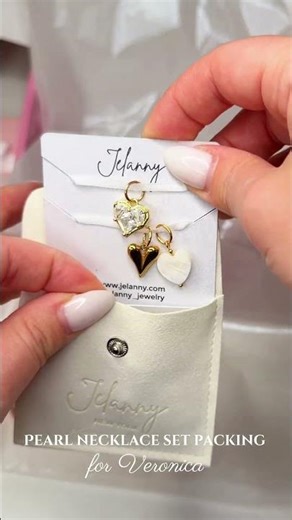 Packing Pearl Necklace with Interchangeable Pendants | Modern Pearl Jewelry