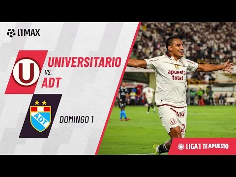 VIDEO: ver resumen y goles del partido, Universitario vs ADT (2-0) por Liga 1