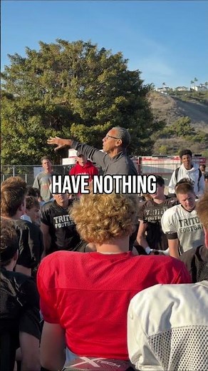 Honored to speak to the San Clemente High School football team