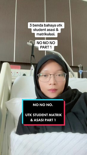 Siapa student matrikulasi & asasi kat sini? Ada 3 benda utk korang survive program setahun korang dgn jayanya. #matrikulasi #Asasi #Univeristy #belajar #Matrik